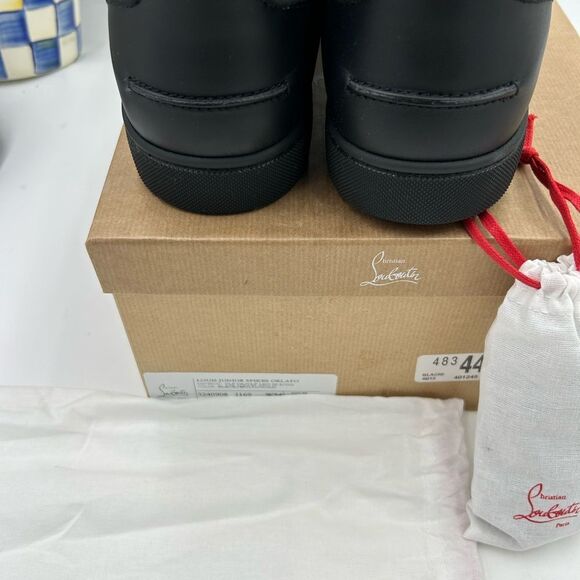 Men's Christian Louboutin, Louis Jr, orlato spikes sneaker size 46 made in Italy - Picture 9 of 13
